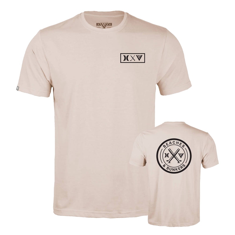 Levelwear x Hurley Beaches And Bunkers Tee