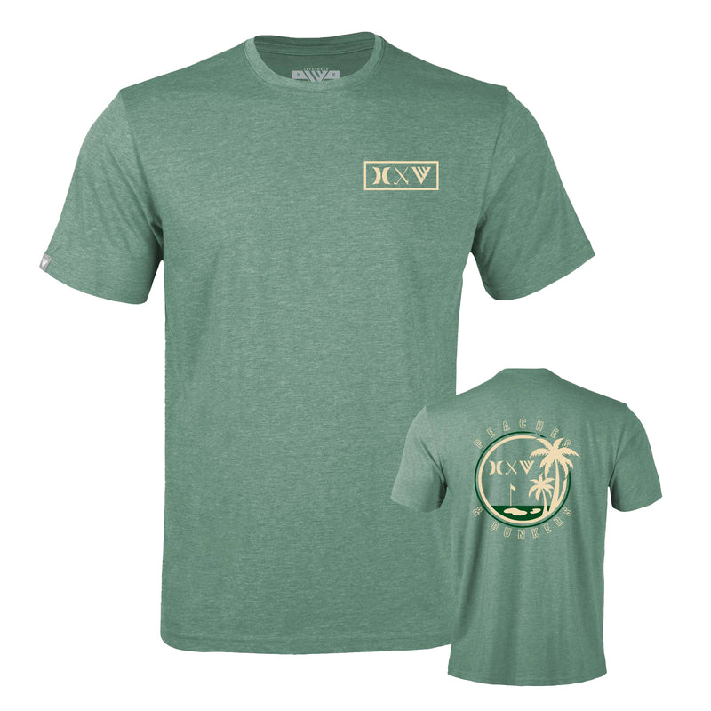Levelwear x Hurley Island Green Tee